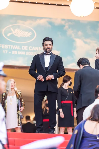 Cannes France May 2022 Madhavan Attends Screening Final Cut Coupez — Stockfoto