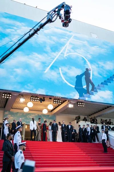 Cannes France May 2022 Deepika Padukone Rebecca Hall Asghar Farhadi — Stock Photo, Image