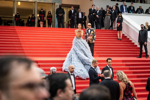 Cannes France May 2022 Mahlagha Jaberi Attends Screening Top Gun — ストック写真