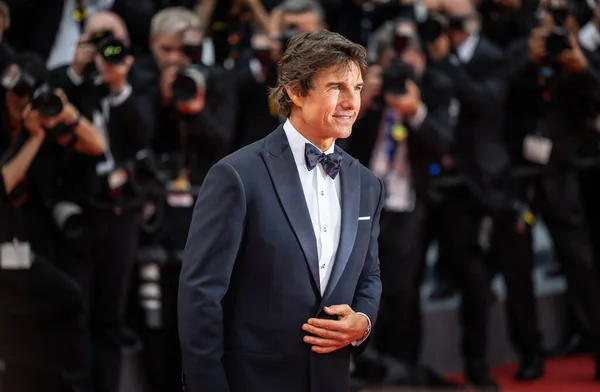 Cannes Francia Mayo 2022 Tom Cruise Asiste Proyección Top Gun —  Fotos de Stock