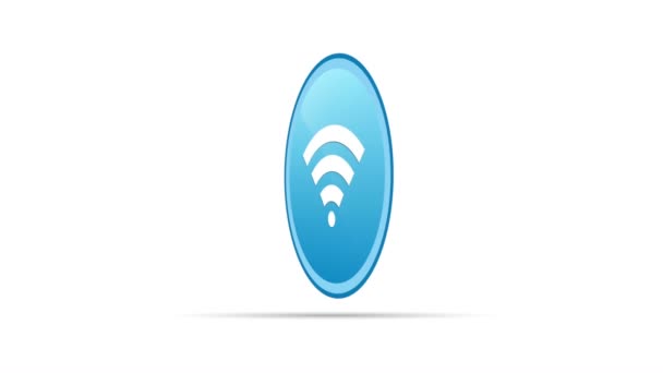 WiFi işareti — Stok video