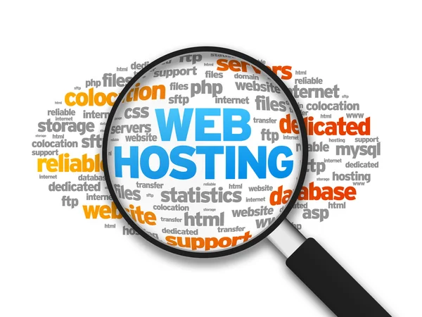 Web hosting — Stock fotografie