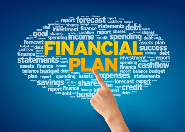 Finansal plan — Stok fotoğraf