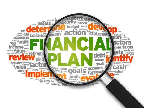 Finansal plan — Stok fotoğraf