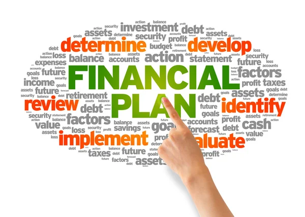 Plan finansowy — Zdjęcie stockowe