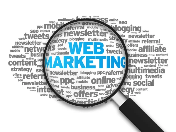 Marketing de web — Fotografia de Stock