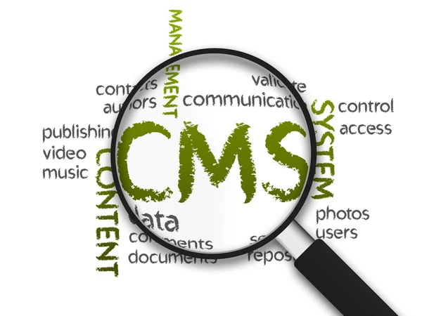 Content Management System — Stock Photo, Image