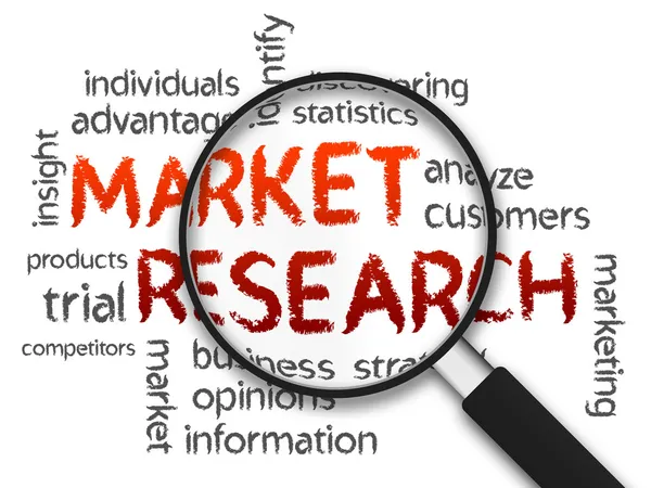 Market Research — Stock Photo, Image