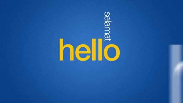 Bonjour dans différentes langues 