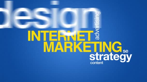 Internet Marketing — Stock Video