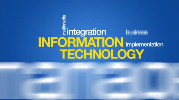 Tecnologia dell'informazione — Video Stock