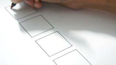 kontrol kişi bir Yapılacaklar listesi