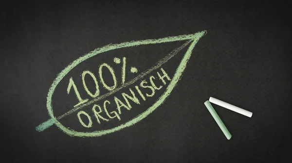 100% organiczne — Zdjęcie stockowe