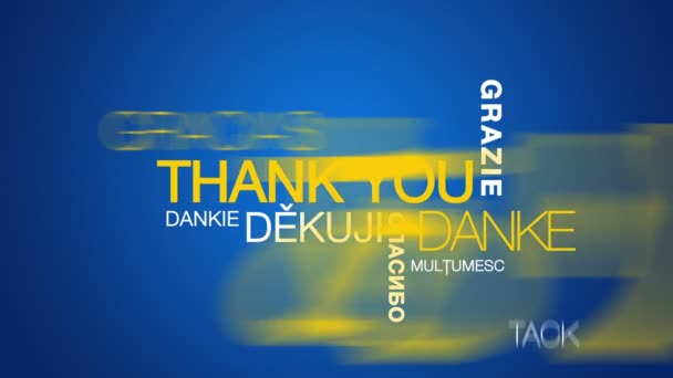 Merci en différentes langues word cloud 