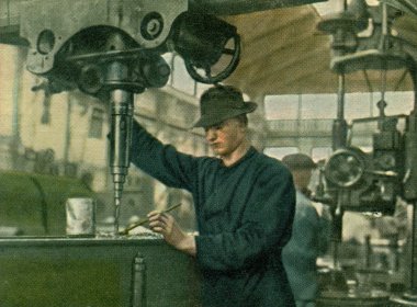 Vintage Alman sigara kartı