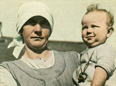 Vintage Alman sigara kartı
