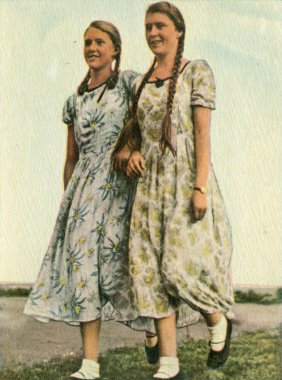 Vintage Alman sigara kartı