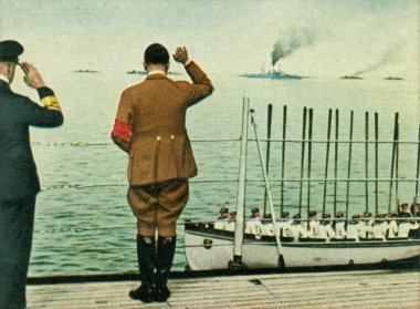 Vintage Alman sigara kartı