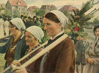 Vintage Alman sigara kartı