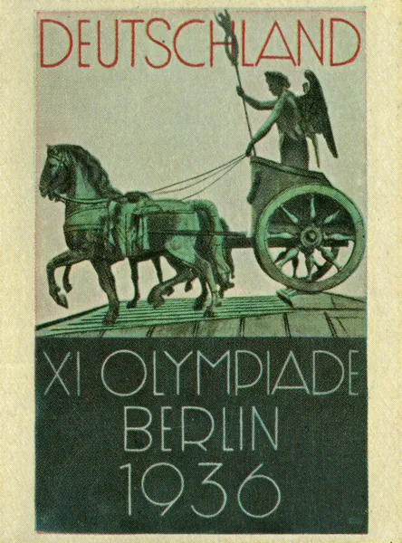 Vintage german cigarette card — Stock Photo, Image