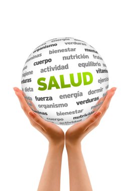 Sağlık Word küre (Ispanyolca)