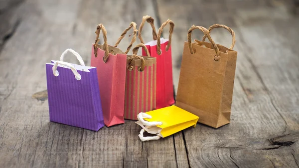 Miniature Shopping Bags — Stock Photo, Image