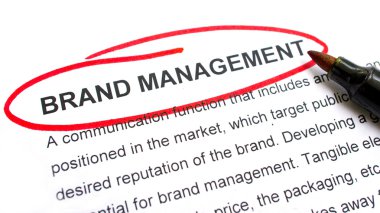 Brand Management clipart