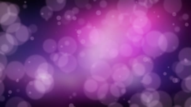 Fundo de ponto de Bokeh roxo escuro — Vídeo de Stock