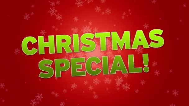 Vánoční speciál — Stock video