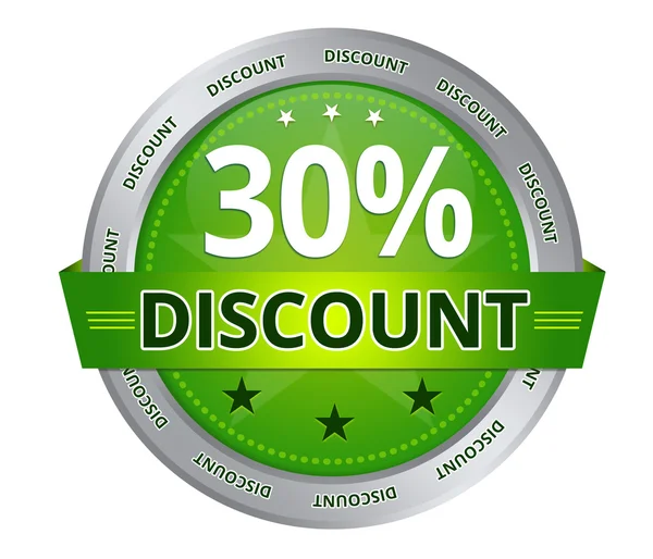 30 percent Discount — Stock Photo, Image