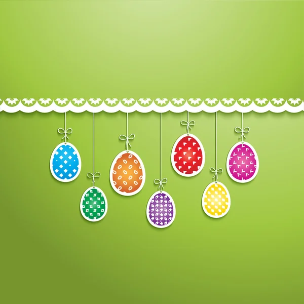 Fondo huevo de Pascua — Foto de Stock