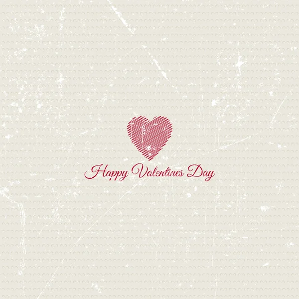 Grunge Valentines Day background — Stock Photo, Image