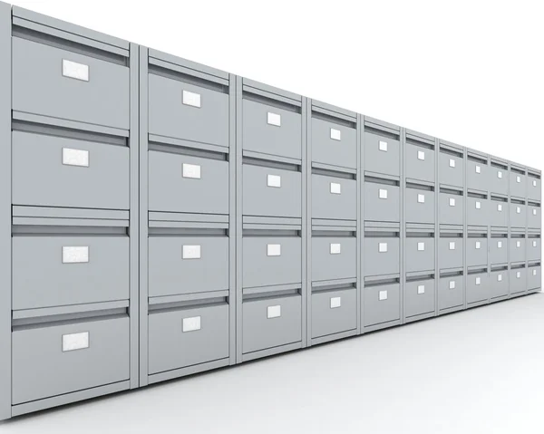 Filing Cabinet — Stock Photo, Image