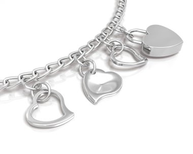 Bracelet of hearts