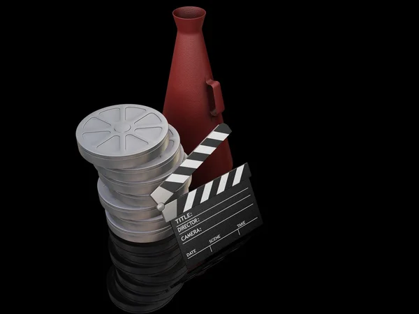 Movie items — Stock Photo, Image