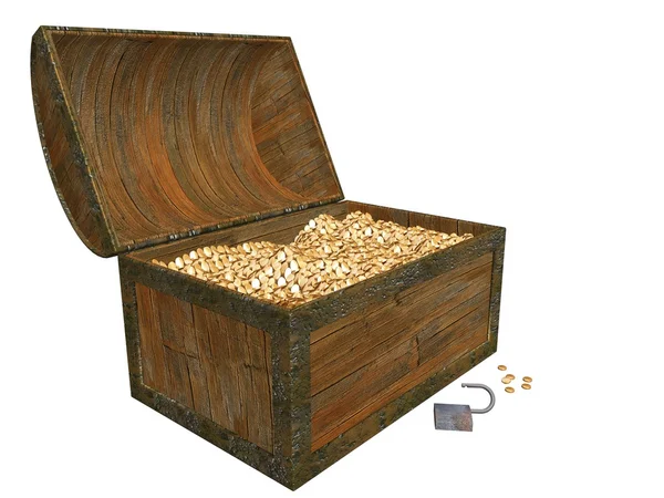 Treasure chest — Stock Photo, Image