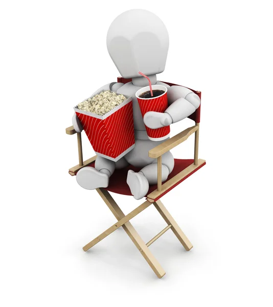 Movie person — Stock Photo, Image