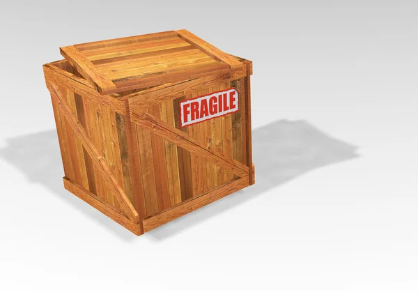 Cutie de lemn deschisă — Fotografie, imagine de stoc