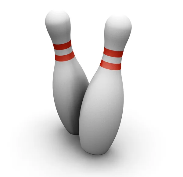 Bowling skittles — Stock Photo, Image