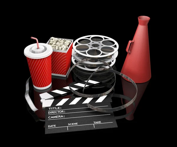 Movie items — Stock Photo, Image