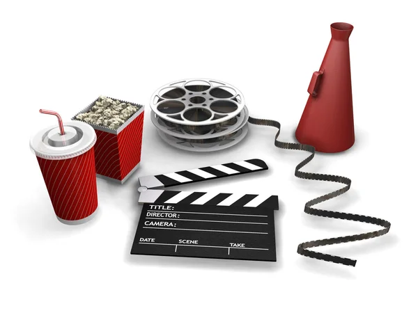 Movie items — Stock Photo, Image