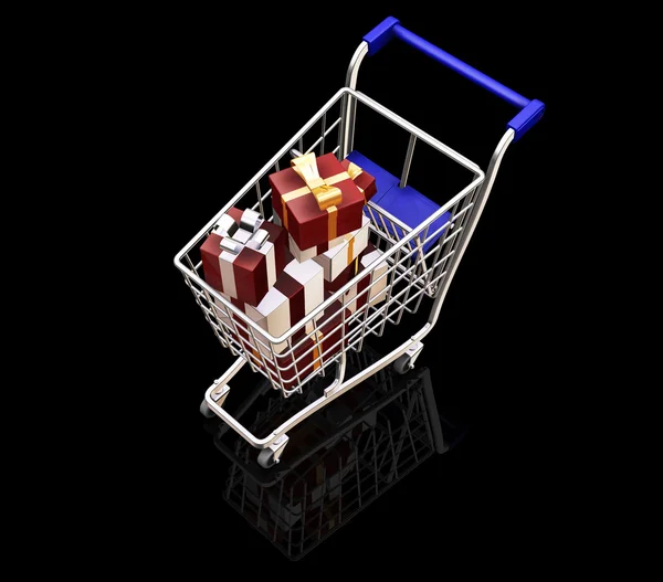 Compras de Navidad — Foto de Stock