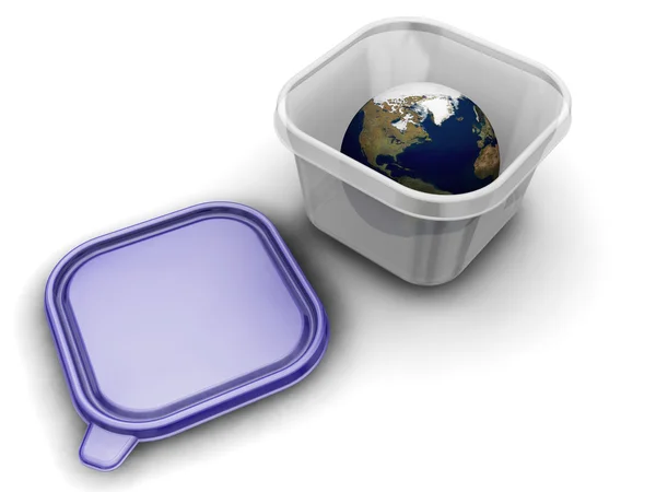 World in a box — Stock Photo, Image