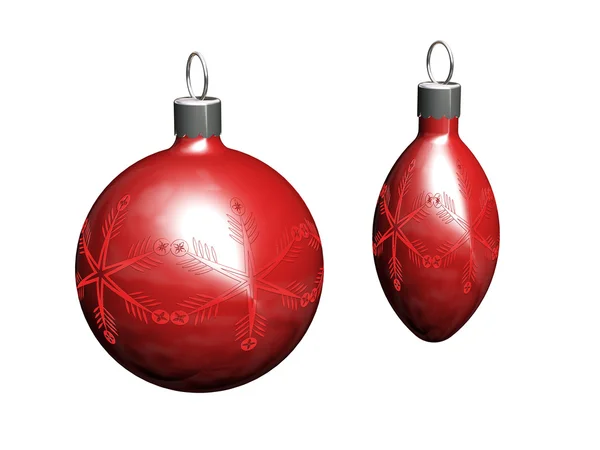 Christmas baubles — Stock Photo, Image