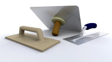 Plasterers tools clipart