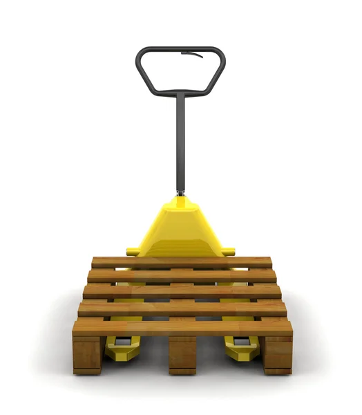 Pallet truck — Stock Photo, Image