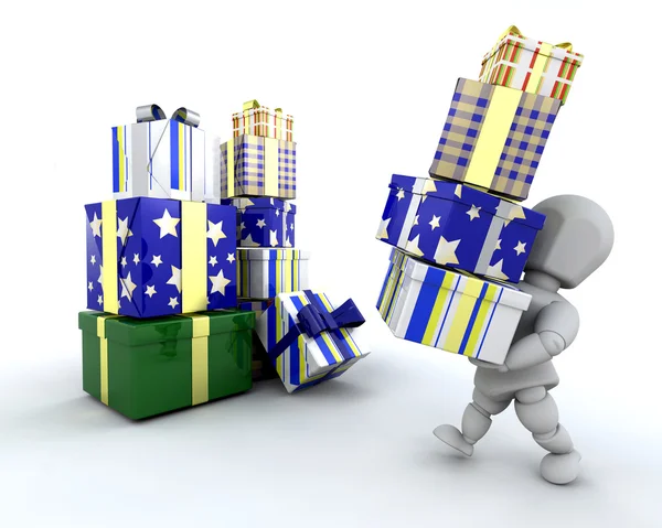Christmas shopping — Stock Photo, Image