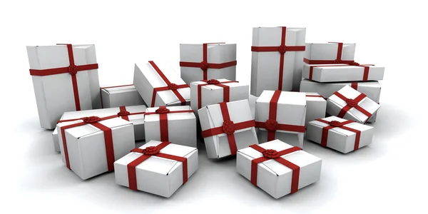 Gift boxes — Stock Photo, Image