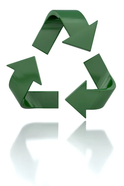 Recycling-Symbol — Stockfoto