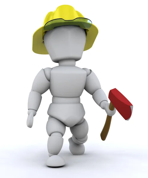 Fireman — Stock Photo, Image